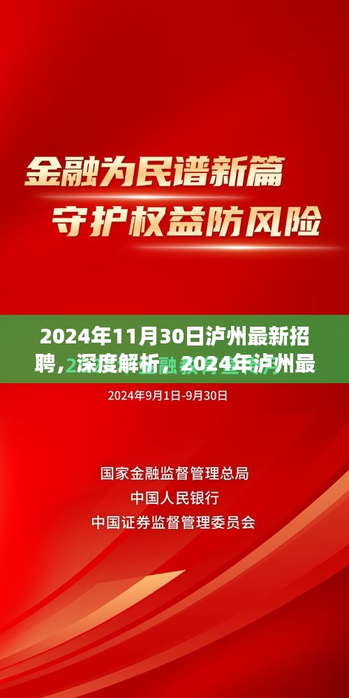 深度解析，2024年泸州最新招聘市场概览与体验评测