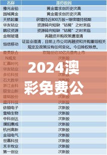2024澳彩免费公开资料查询,科学研究解释定义_户外版179.224-9
