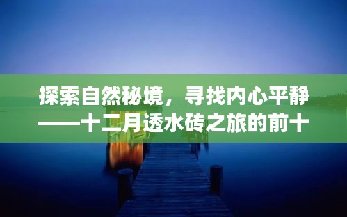 探索自然秘境，寻找内心平静，十二月透水砖之旅前十美景之旅