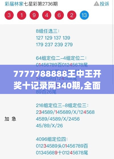 7777788888王中王开奖十记录网340期,全面应用分析数据_精装款79.923-1