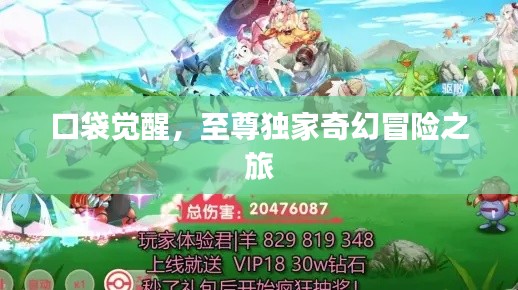 口袋觉醒，至尊独家奇幻冒险之旅