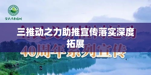 三推动之力助推宣传落实深度拓展