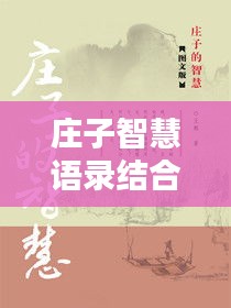 庄子智慧语录结合励志背景图，古典智慧与鼓舞人心的力量完美结合