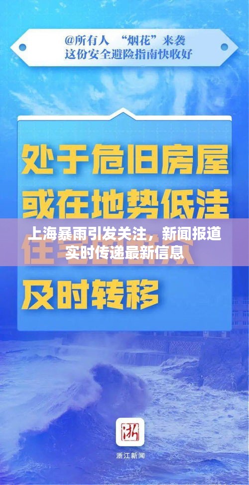 上海暴雨引发关注，新闻报道实时传递最新信息