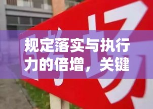 规定落实与执行力的倍增，关键策略解析