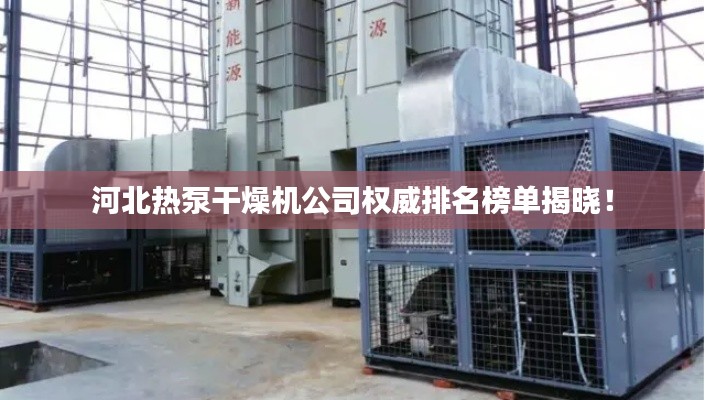 河北热泵干燥机公司权威排名榜单揭晓！