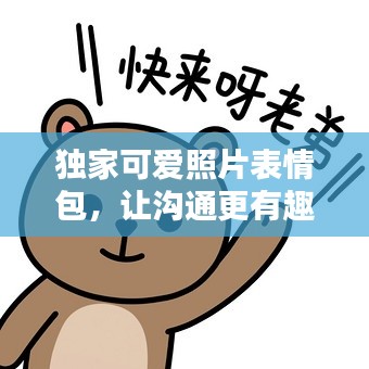 独家可爱照片表情包，让沟通更有趣味性！
