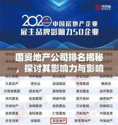 国资地产公司排名揭秘，探讨其影响力与影响力背后的秘密