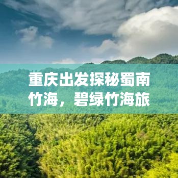 重庆出发探秘蜀南竹海，碧绿竹海旅游攻略全解析