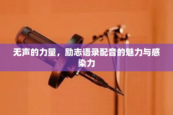 无声的力量，励志语录配音的魅力与感染力