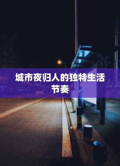 城市夜归人的独特生活节奏